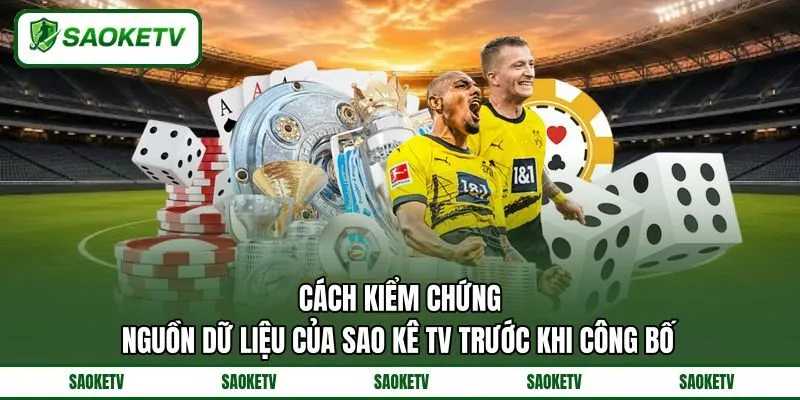 Cách kiểm chứng nguồn dữ liệu của SAO KÊ TV trước khi công bố Cách kiểm chứng nguồn dữ liệu của SAO KÊ TV trước khi công bố