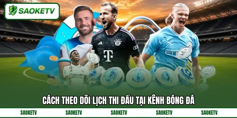 Cách theo dõi lịch thi đấu tại kênh bóng đá Cách theo dõi lịch thi đấu tại kênh bóng đá