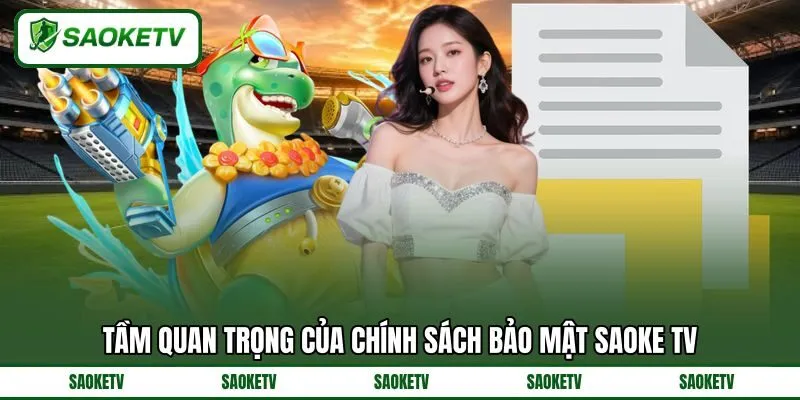 Tầm quan trọng của chính sách bảo mật SAOKE TV Tầm quan trọng của chính sách bảo mật SAOKE TV